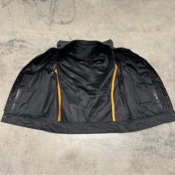 Milwaukee Leathers Mens Conceal Leather Biker Vest - Picture 5 of 8